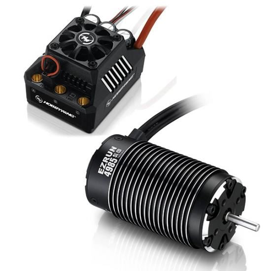 Hobbywing Combo Ezrun Max6 Esc 4985-1650Kv Motor (Black) (HW38010801) (SCH)