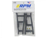 RPM Black Rear A-Arms For Traxxas Electric Stampede Or Rustler