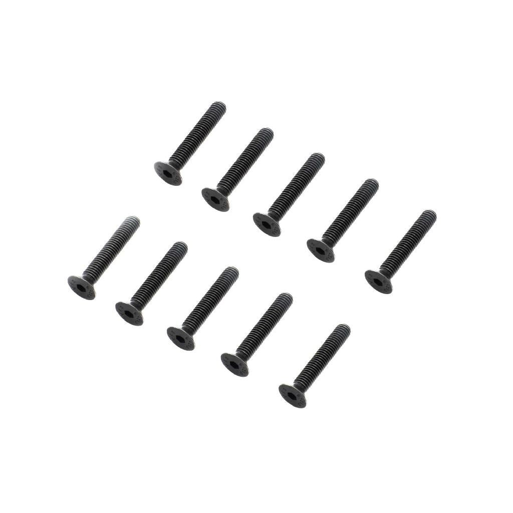 Losi Flat Head Screws, M5 X 30Mm Stl (10)