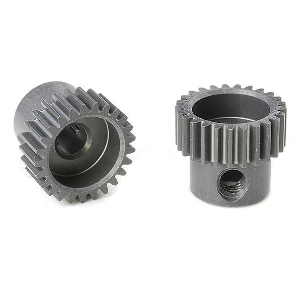 Corally 64 Dp Pinion Short Hard Anodised Al7075 25 Teeth Shaft Dia. 3.17mm