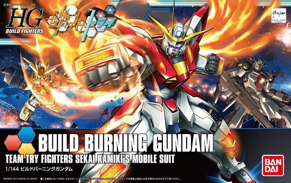 Bandai Hobby Hgbf 1/144 Build Burning Gundam