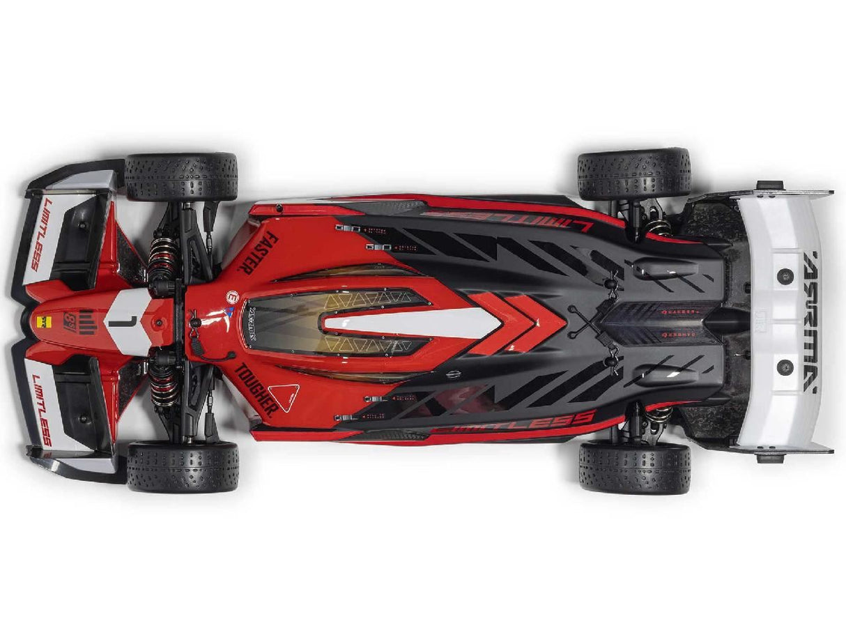Arrma 1/7 Limitless 8S Avc 4X4 Rtr Blx Street Speed, Red/Black