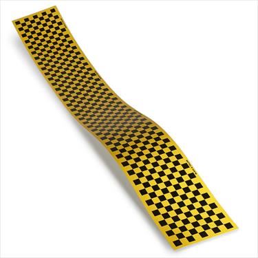 MONOKOTE MonoKote Trim Black/Yellow Checkerboard