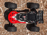 Arrma 1/10 Kraton 4x4 4S BLX Centre Diff Speed MT (Red)