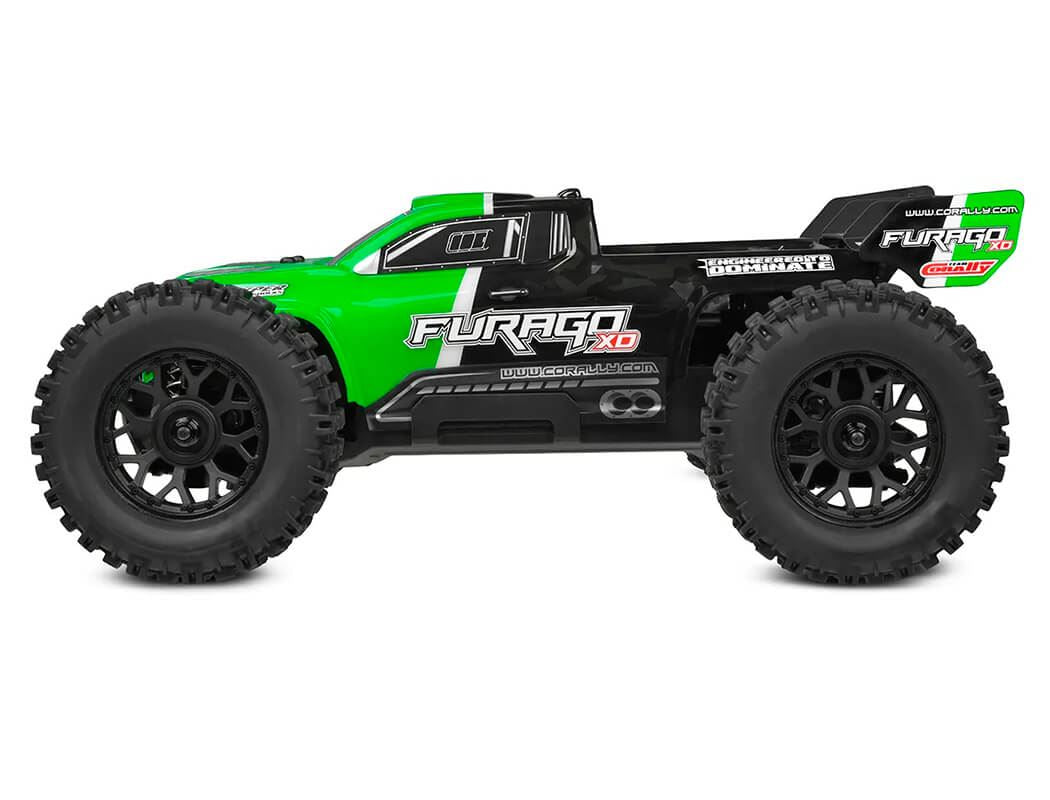Corally Furago Xd Rtr Truck - Green