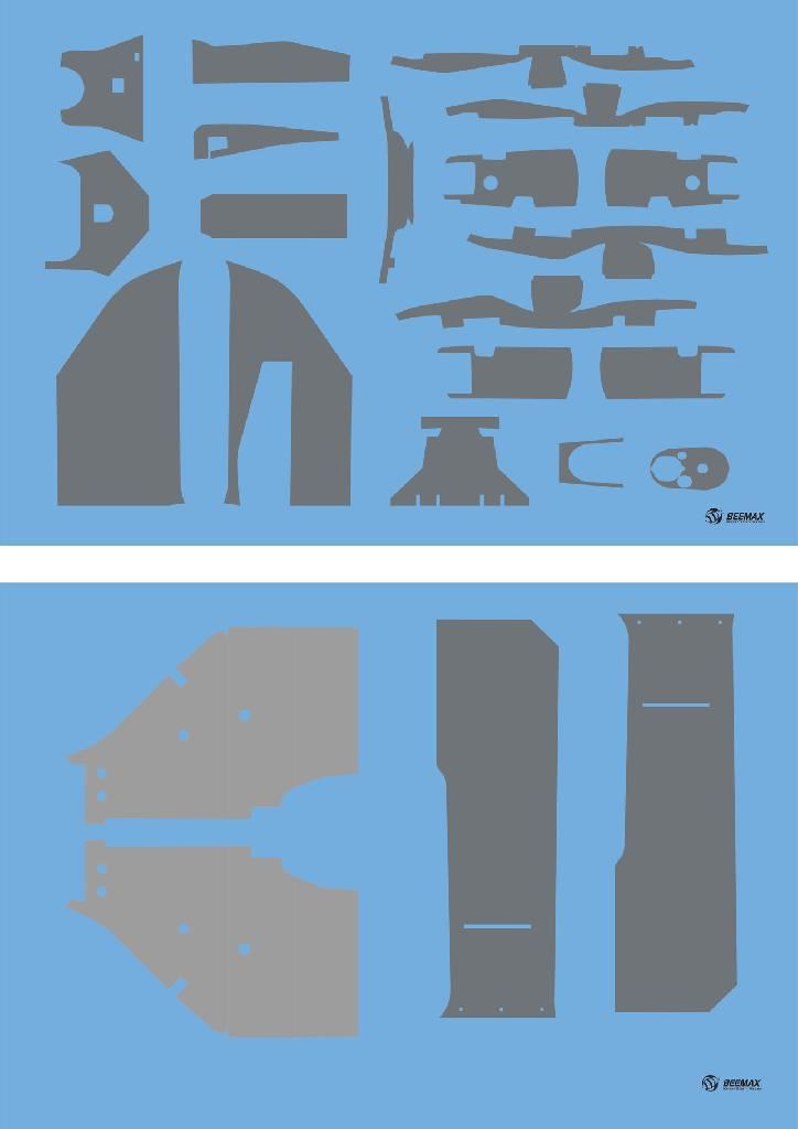 Beemax Detail Parts For 1/12 McLaren Mp4/4