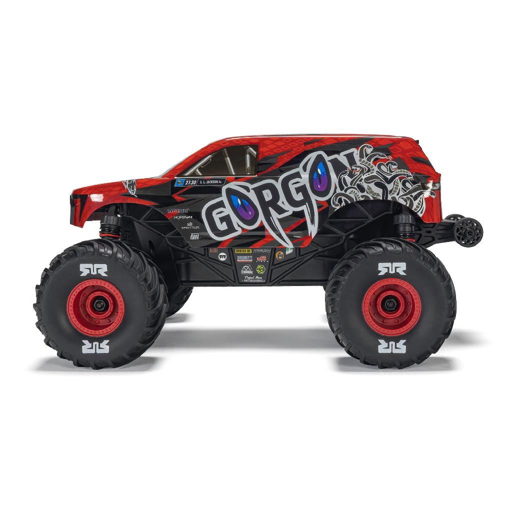 Arrma 1/16 Gorgon Grom 4X4 Rtr Monster Truck Red