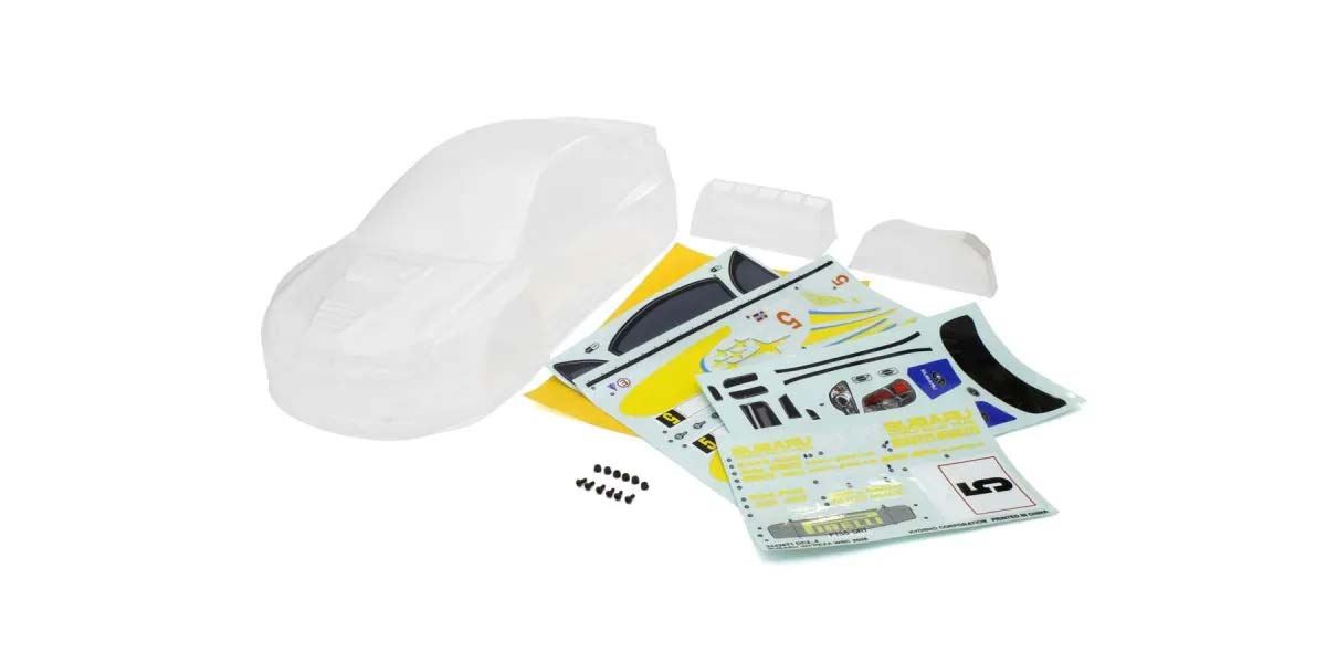 Kyosho Fazer Fz02 1:10 Subaru Impreza Wrc 2006 Clear Body Set