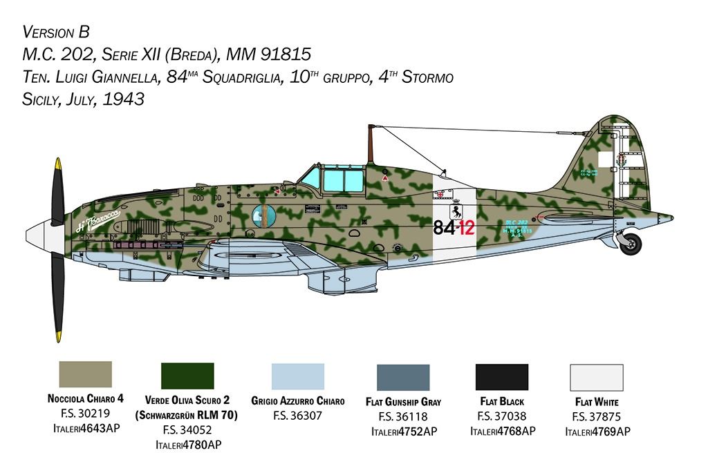 Italeri MC.202 Folgore