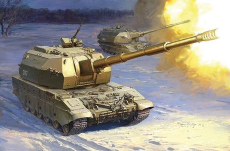 Zvesda Russian 152Mm Self-Propelled Howitzer 2S35 'Koalitsiya-Sv'