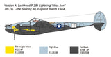 Italeri P-38J “Lightning”