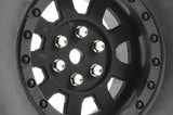 FASTRAX 1:10 CRAWLER ROCKO 1.9 MOUNTED SCALE WHEEL BLACK