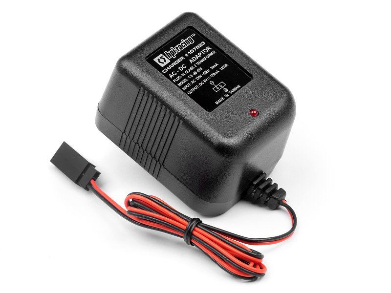 Ac Chg 330Mah For 6.0V Nimh Rx Pack Us 120V 60Hz