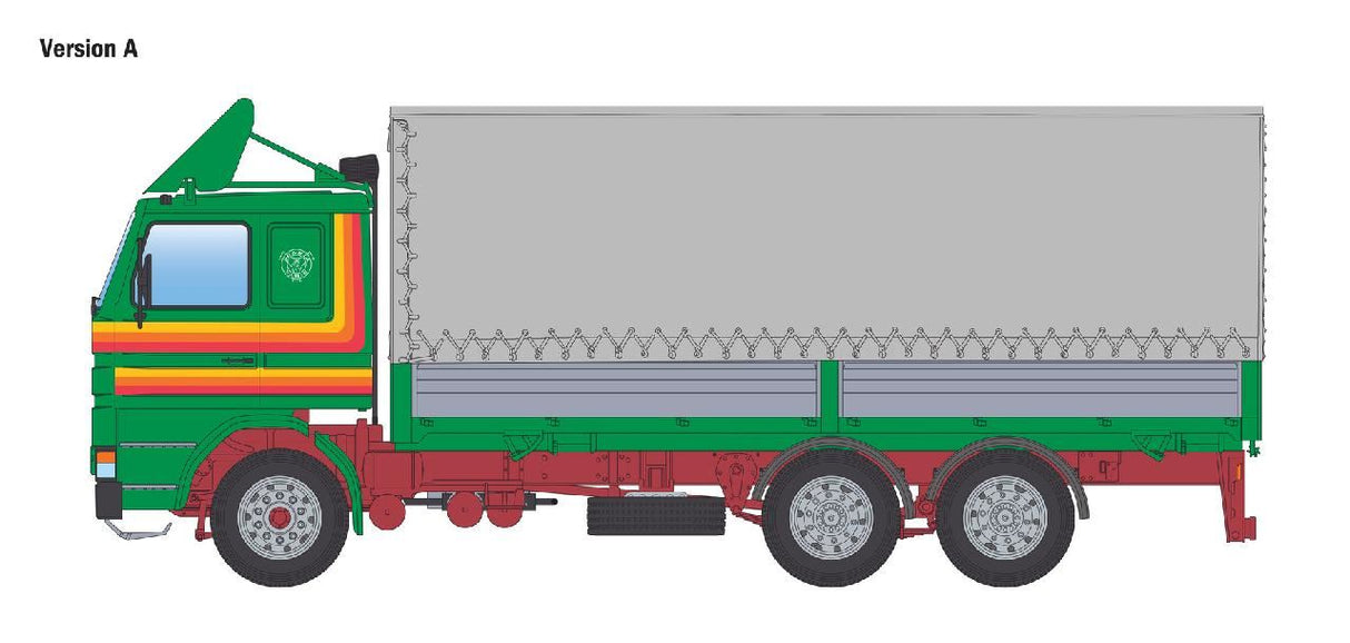 Italeri 1/24 Scania 142H 6X2 Canvas
