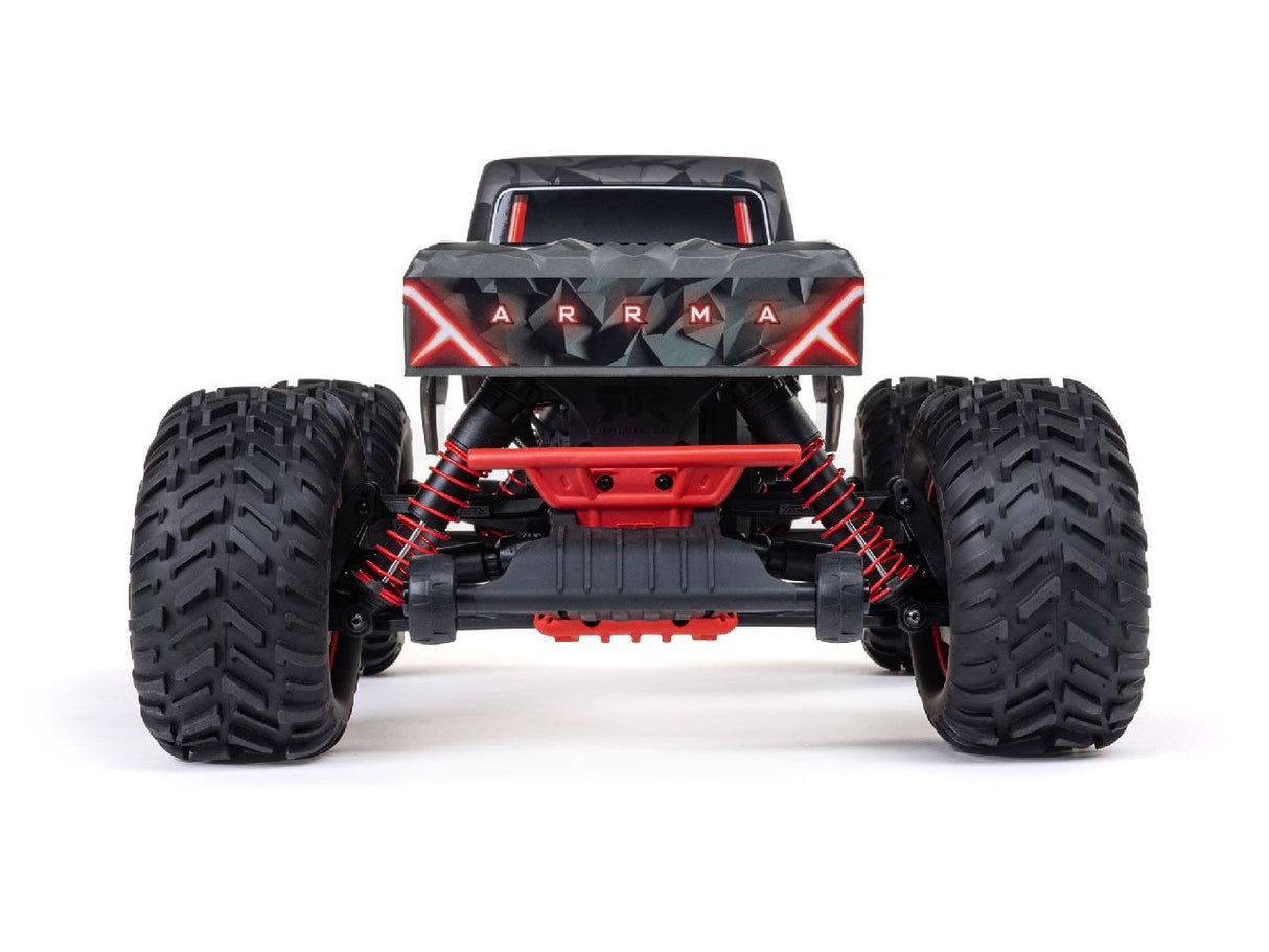 Arrma 1/10 Quake 223S Dsc 2Wd Rtr Brushless Monster Truck, Red