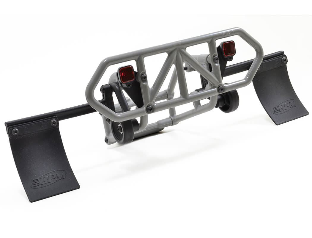 Rpm Rear Bumper For Traxxas Slash 4X4 - Grey