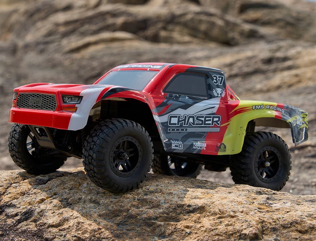 Fms Fsc24 1/24Th Chaser Truck Rtr - Red