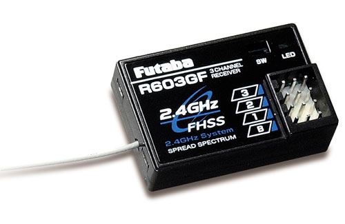 Futaba R603GF 3-Channel Receiver 2.4GHz FHSS