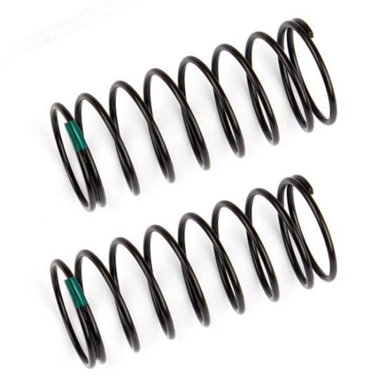 TEAM ASSOCIATED FRONT SHOCK SP RINGS GREEN 3.10 LB/IN L44MM