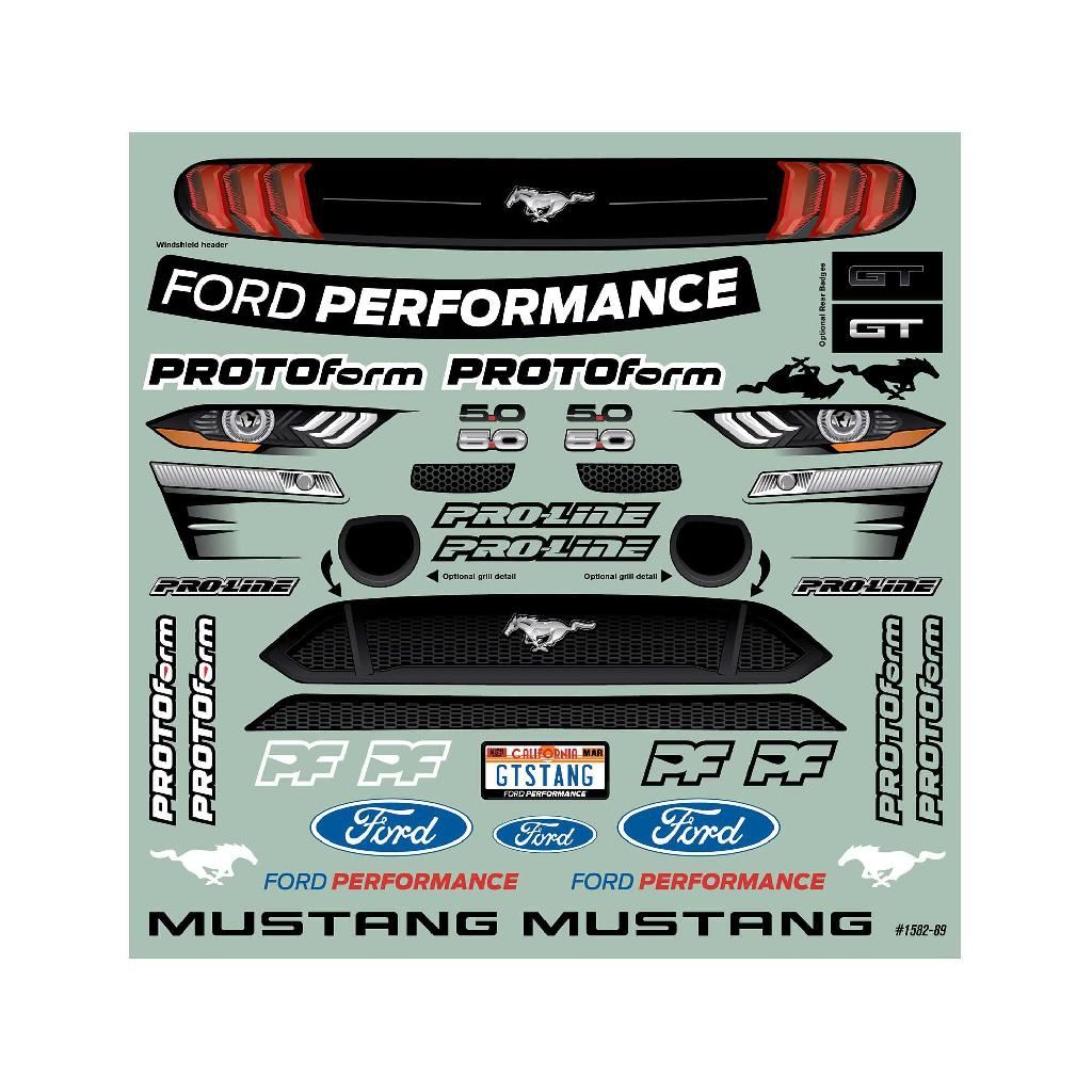 PRM 1/8 2021 Ford Mustang Clear Body: Vendetta