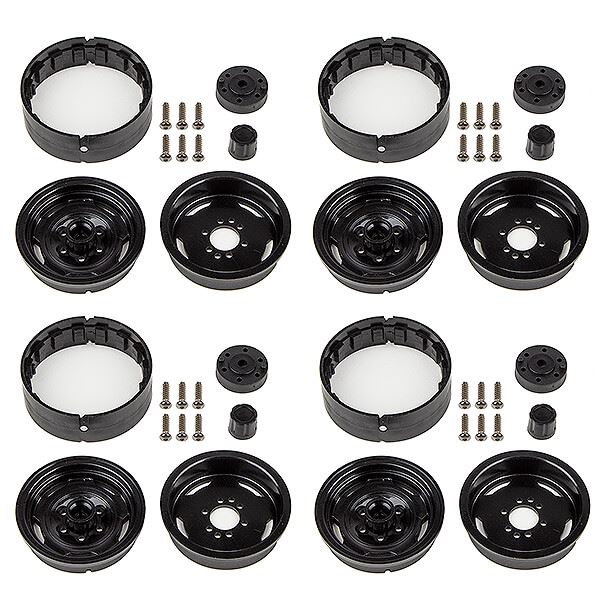 ELEMENT RC ENDURO STEELIE WHEELS 1.9  BLACK