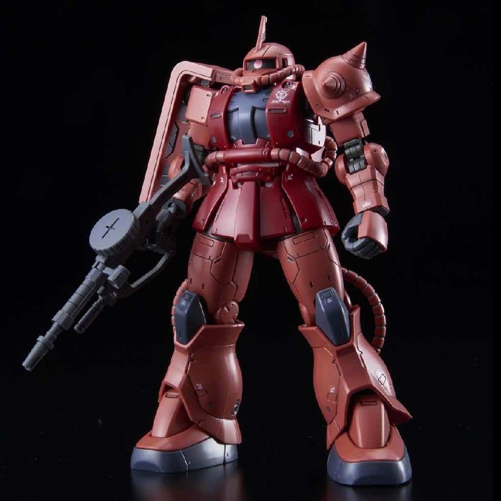 Bandai Hobby Hg 1/144 Ms-06S Zaku Ii Principality Of Zeon Char Aznable'S Mobile Suit (Red Comet Version)