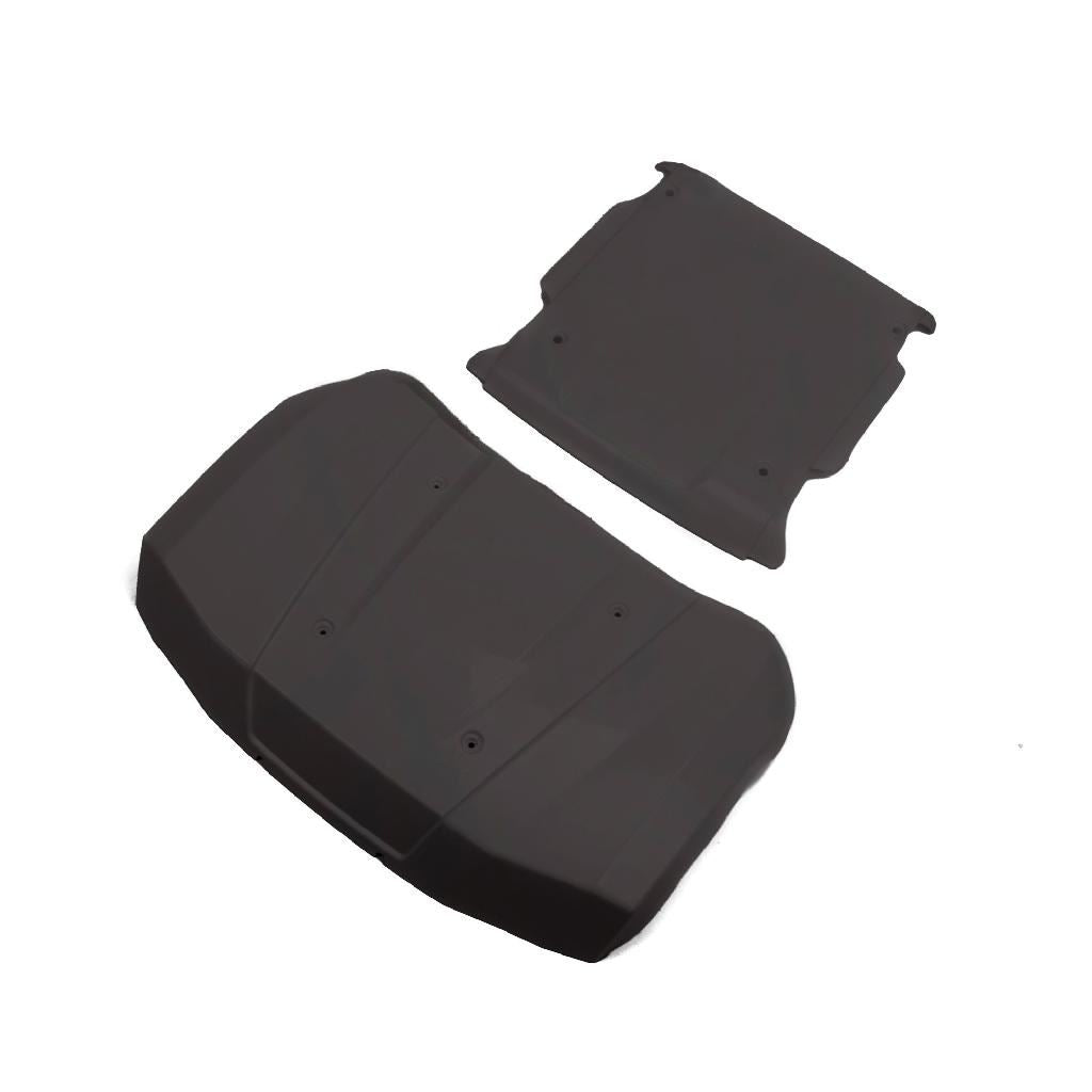 Losi Body Panel, Hood & Roof, Black: 5Ive-T 3.0