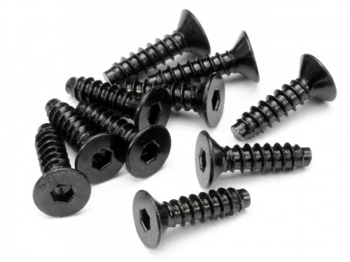 HPI Tp Flat Head Screw M4X15mm (Hex Socket/10Pcs)