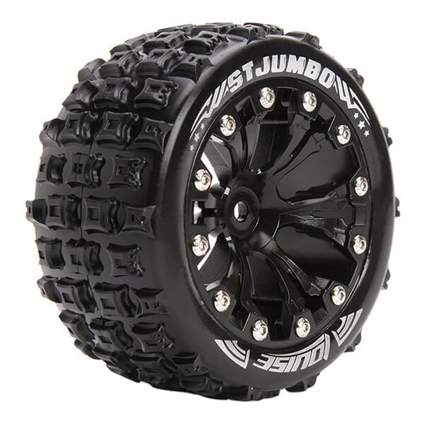 LOUISE RC ST-JUMBO 1/10 SOFT HEX 14MM/BLACK ARRMA GRANITE 4