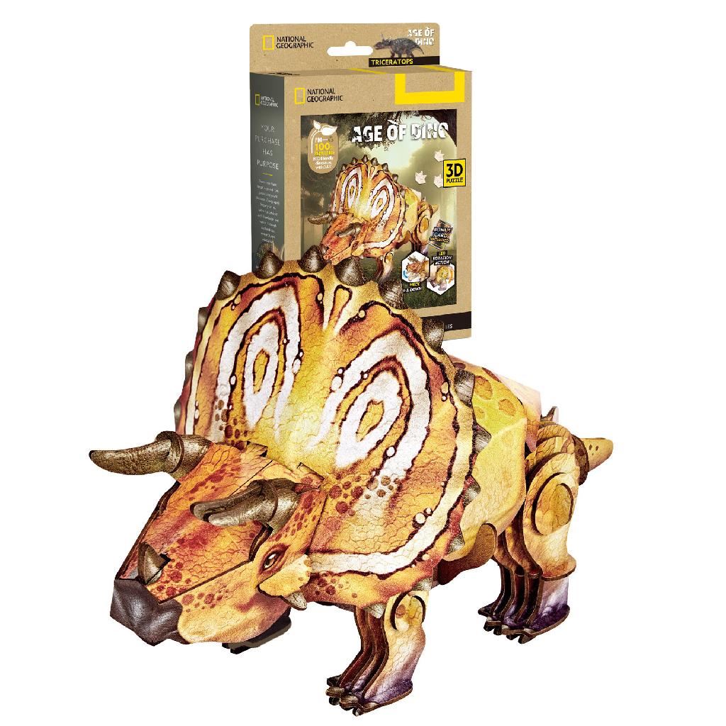 Cubicfun Triceratops (44 Pieces)