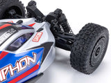 Arrma 1/18 Typhon GROM 4wd Smart RTR w/Lipo Batt/USB Chg Blue/Silv