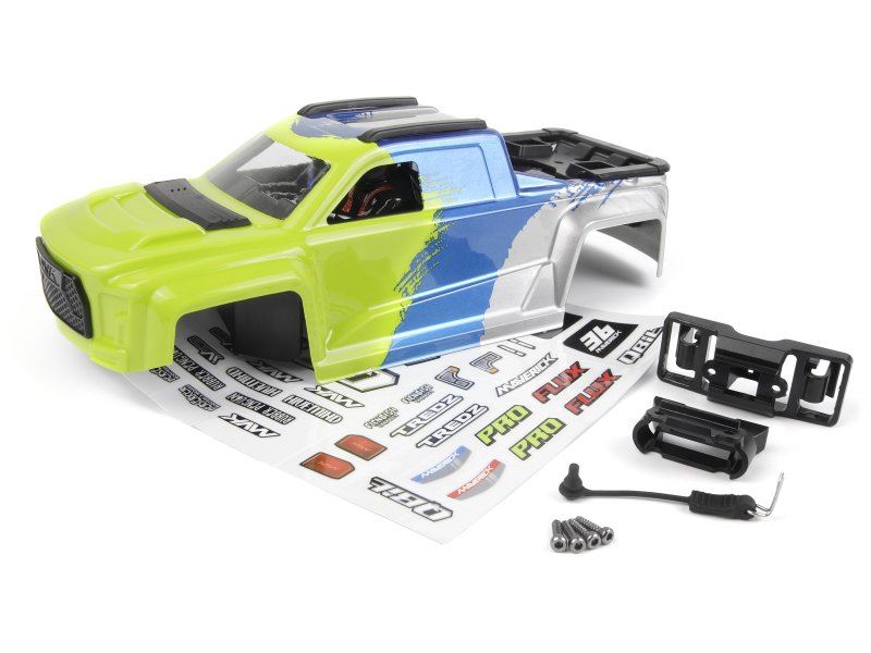 Qbit Mt Printed Body Pc - Fluoro Green