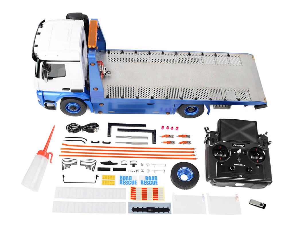 Rc4Wd 1/14 4X4 Wrecker Flat Bed Hydraulic Tow Truck