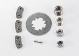 TRAXXAS Rebuild kit, slipper clutch (steel disc/ friction pads (3)/