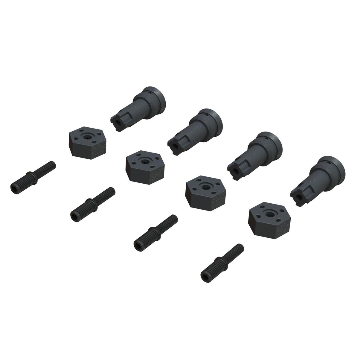 Arrma Wheel Axle and Hub Set