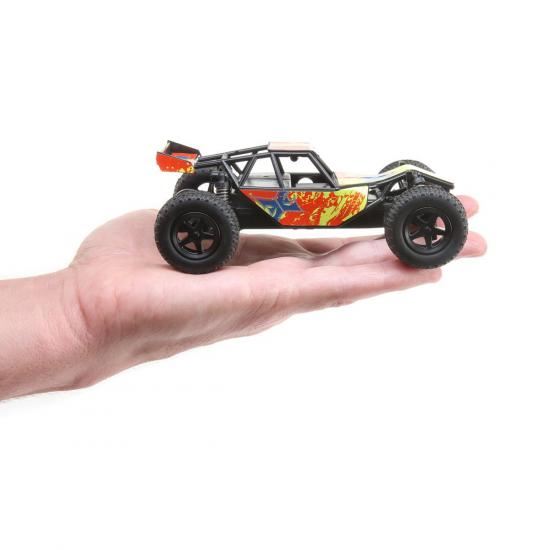 ECX Micro Roost 1/28 2WD RTR Orange/Yellow (ECX00007T2)