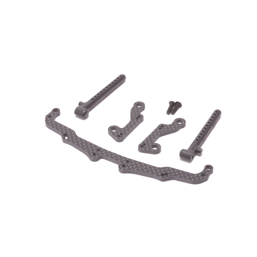 C/F Lightweight Rear Shock Mount Set - Mi9