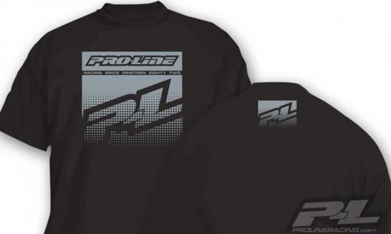 Proline Half Tone Black T-Shirt (L)