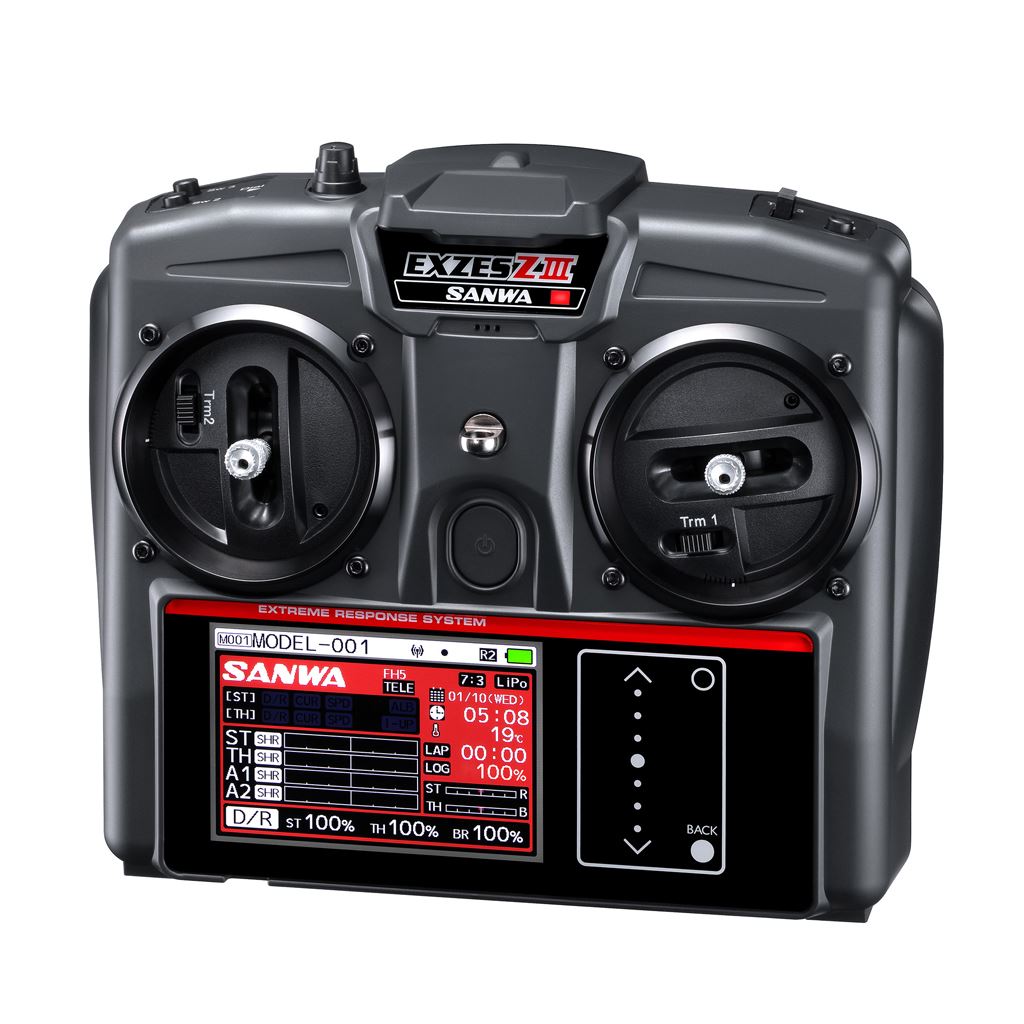 Sanwa Exzes Ziii Stick Radio Set With Rx-493I
