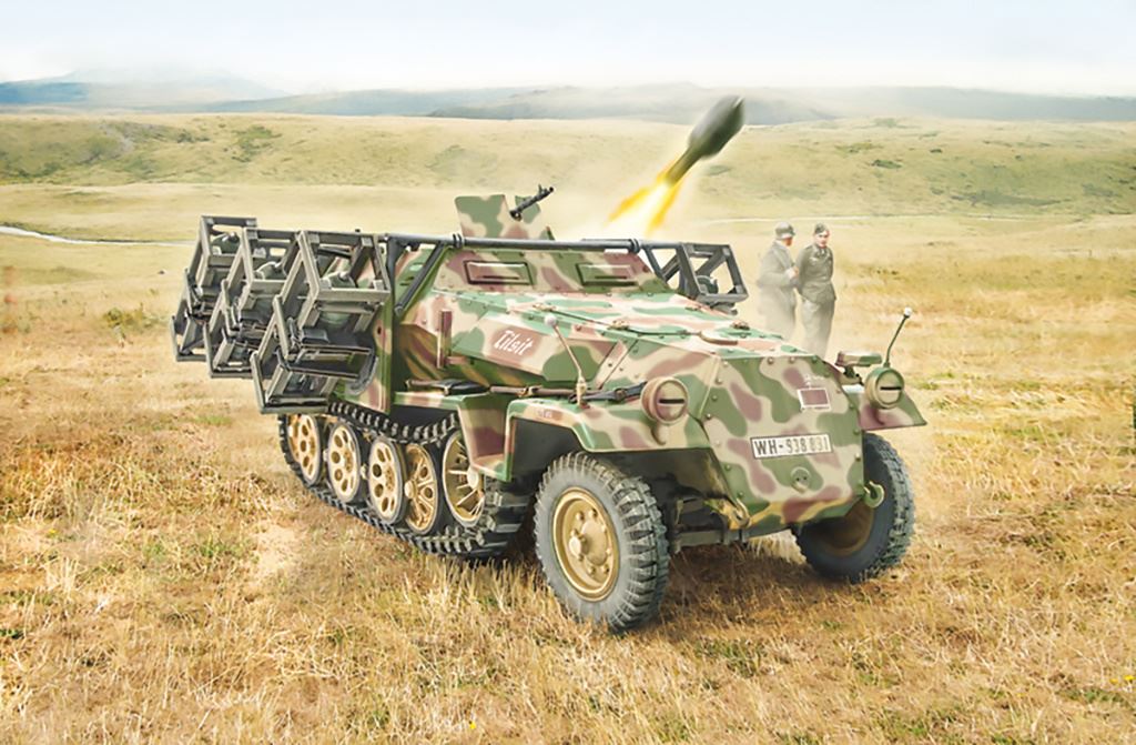 Italeri Sd.Kfz. 251/1 Stuka zu Fuss
