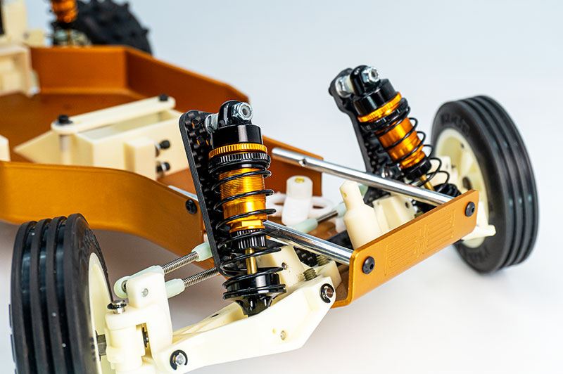 Koswork Team Ae Rc10 Carbon 3Mm Front Shock Tower