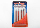 TRAXXAS Toe links, aluminium (red-anodised) (4) (assembled)