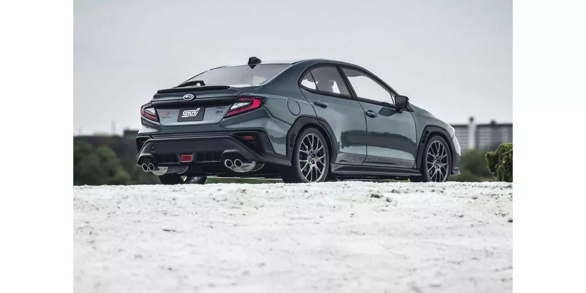 Kyosho 1:18 Resin Samurai Collection Subaru Wrx S4 Sti Sport Gray