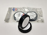 Jetko Arena 1:10 Buggy 2.2 Front Tyres 2Wd Pre Mount White Wheel Soft