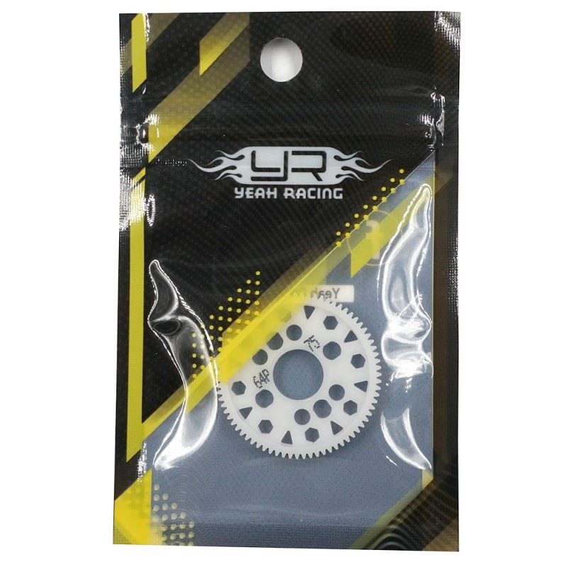 Yeah Racing Competition Delrin Spur Gear 64P 75T For 1/10 On Road Touring Drift
