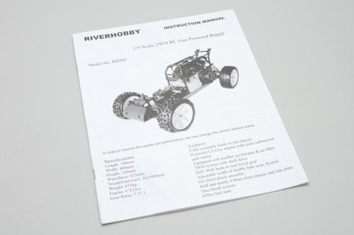 River Hobby Instruction Manual 2WD