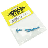 Yeah Racing Aluminum 7075 3x6mm Hex Socket Button Head Screws 10pcs Blue