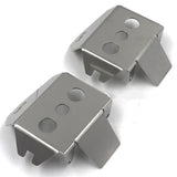 Yeah Racing Stainles Steel Front & Rear Differential Protector For Axial SCX6