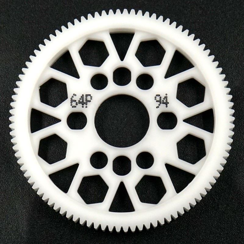 Yeah Racing Competition Delrin Spur Gear 64P 94T For 1/10 On Road Touring Drift