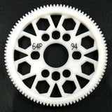 Yeah Racing Competition Delrin Spur Gear 64P 94T For 1/10 On Road Touring Drift